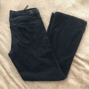 AG Jeans - “The Angel” Black Corduroy Bootleg - Size 30 P - PETITE!!
